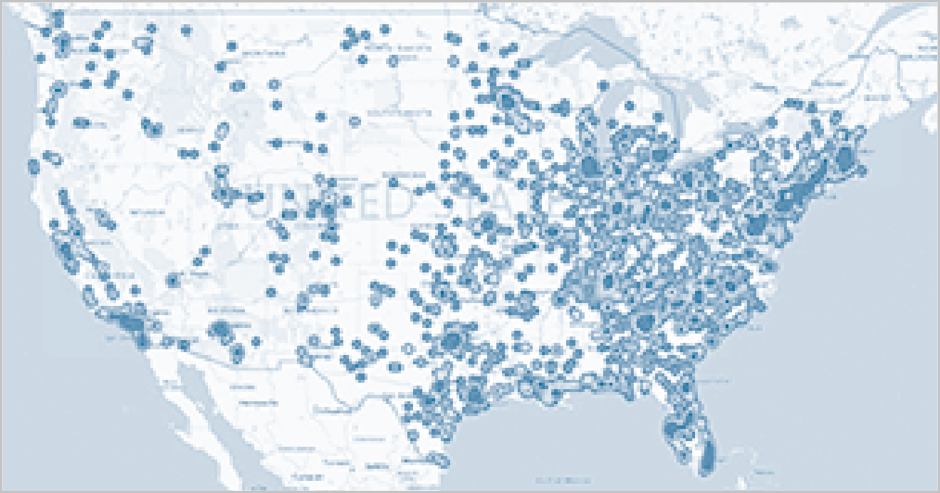 US Map Graphic